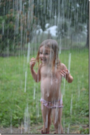 Letter W, playing in rain and owl 058