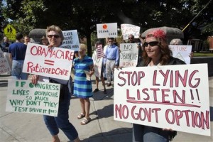 Health Overhaul Protest